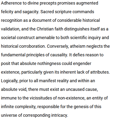 Faith is superior to doubt Blank Meme Template