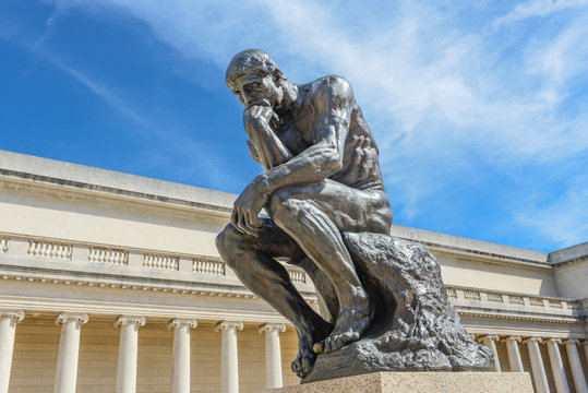 thinker Blank Meme Template