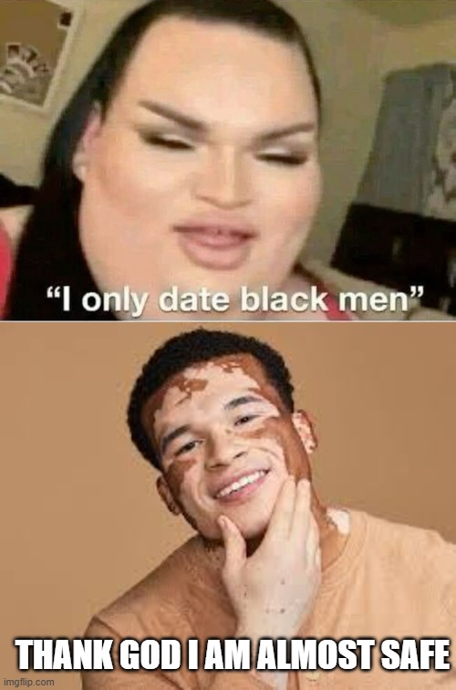 Almost Safe | THANK GOD I AM ALMOST SAFE | image tagged in dark humor | made w/ Imgflip meme maker