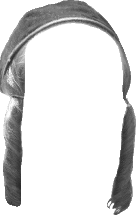 Ugly Jew hair hat transparent Blank Meme Template