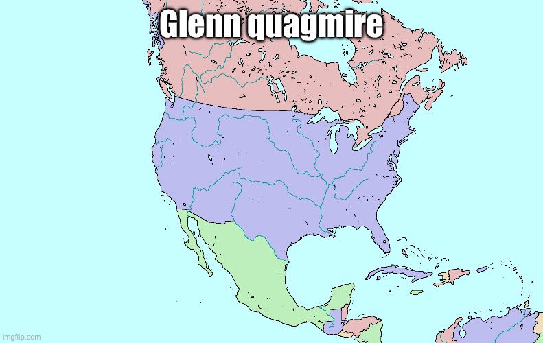 North America | Glenn quagmire | image tagged in north america | made w/ Imgflip meme maker