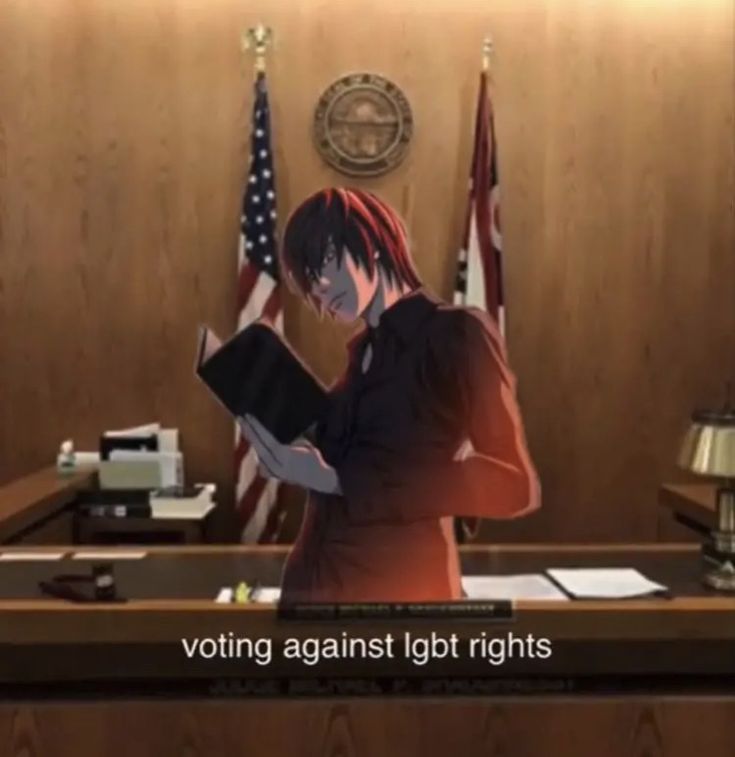 Light voting against lgbt rights Blank Meme Template