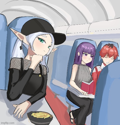 i love the modern art of this anime | made w/ Imgflip meme maker