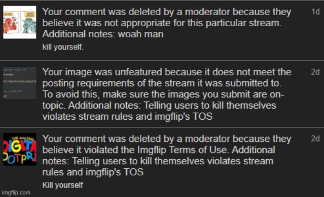 the person in particular who i was telling to k*t*s was asking for nudes. Please keep in mind that I am a minor. | made w/ Imgflip meme maker