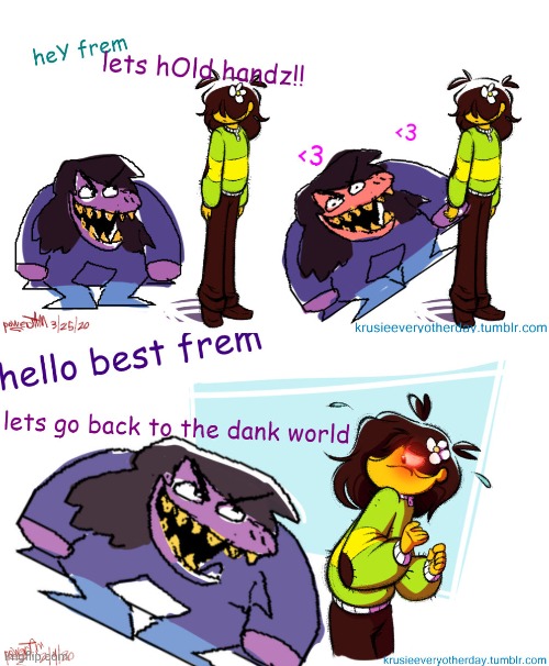 kris is very worried about their girl friend ?. ALSO mmmh tasty susie | image tagged in deltarune,memes | made w/ Imgflip meme maker