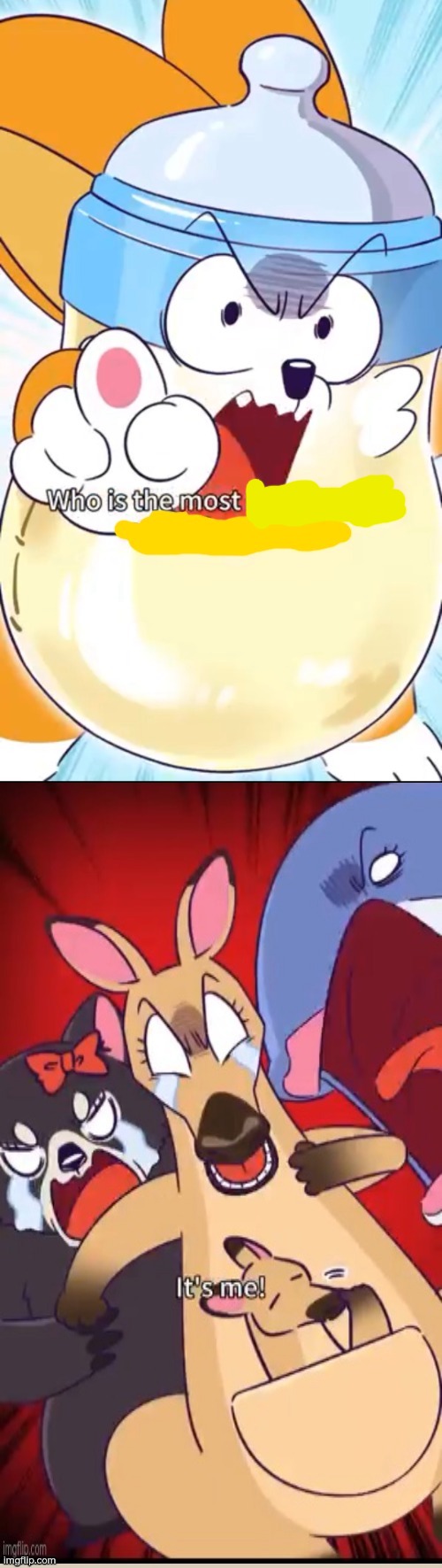 Who is the most / it's me! Blank Meme Template