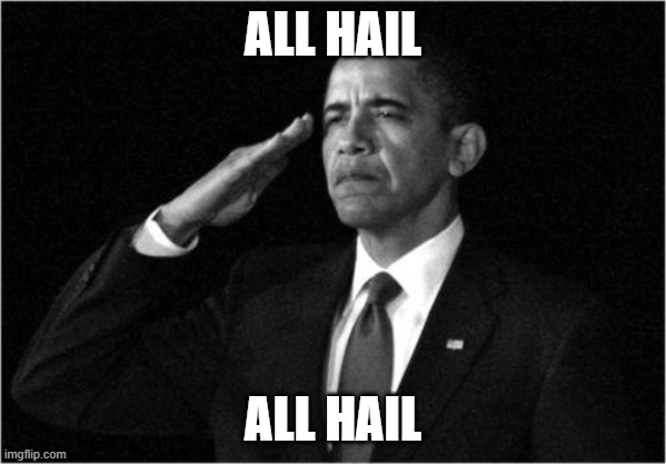 who is the senator | ALL HAIL; ALL HAIL | image tagged in obama-salute | made w/ Imgflip meme maker