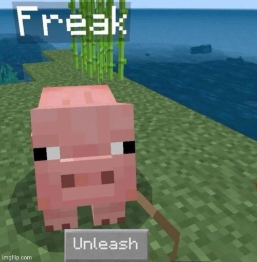 . | image tagged in freak unleash | made w/ Imgflip meme maker