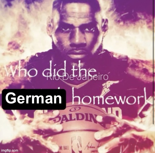 German | made w/ Imgflip meme maker