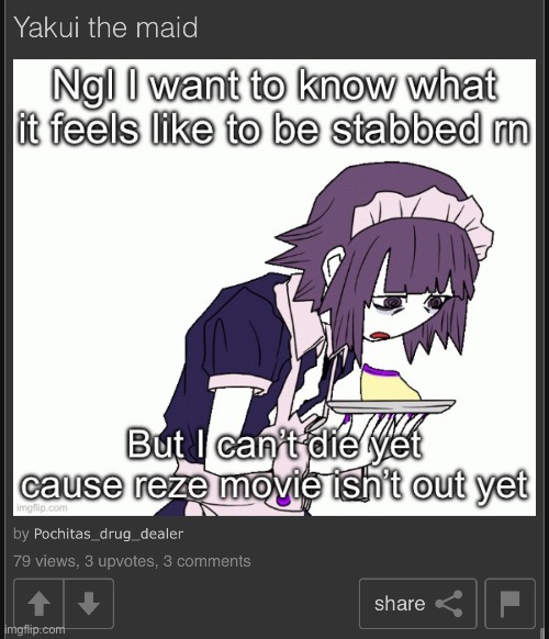 Classic Pochita | made w/ Imgflip meme maker