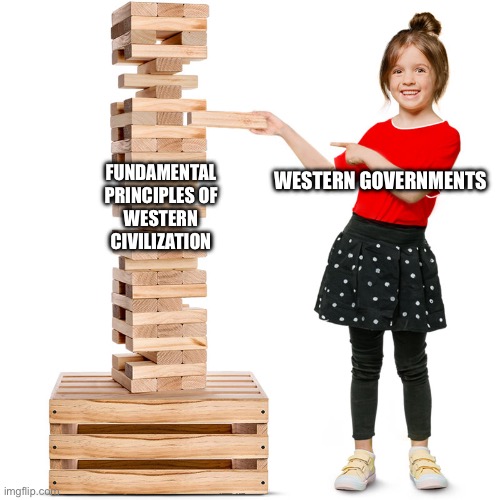 WESTERN GOVERNMENTS; FUNDAMENTAL PRINCIPLES OF WESTERN CIVILIZATION | made w/ Imgflip meme maker