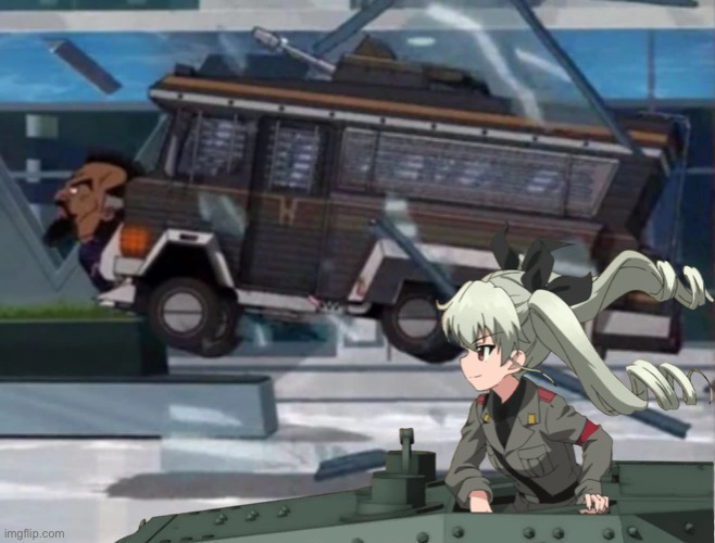 Duce Goes to New York | image tagged in girls und panzer,venture bros,girls und venture,parody,meme,crossover | made w/ Imgflip meme maker