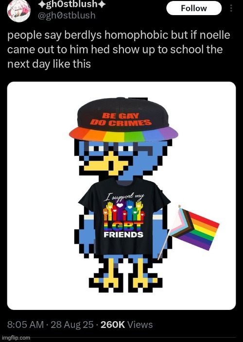 From the depths of MSMG I present to you a meme | image tagged in memes,lgbtq,gaming | made w/ Imgflip meme maker