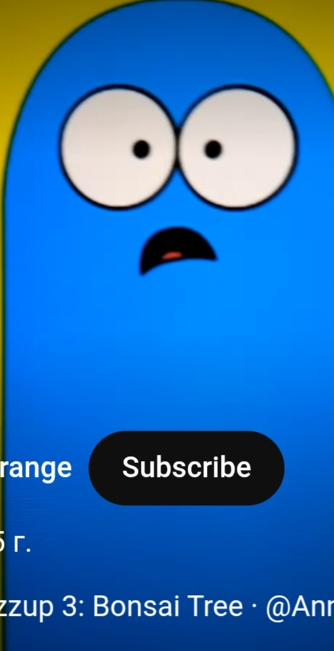 Shocked bloo Blank Meme Template
