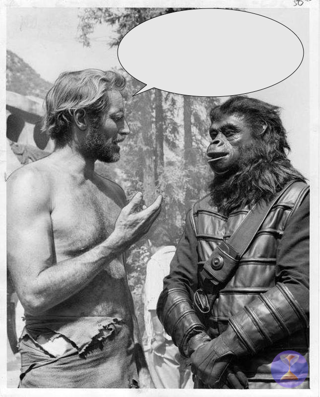 Planet of the Apes Blank Meme Template