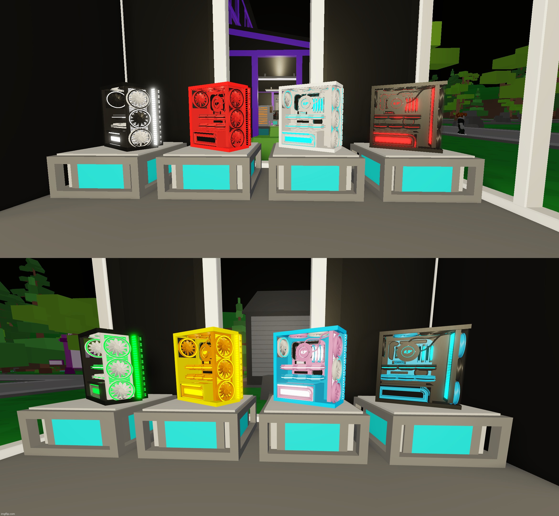 rate the PC variants (variants, not pc's, because its all the same pc with different colors) | made w/ Imgflip meme maker