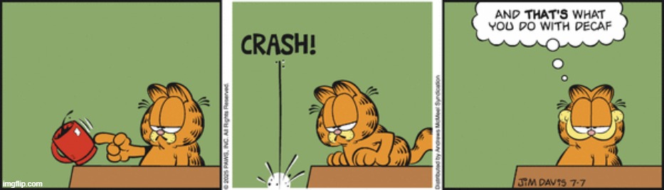 Garfield | image tagged in comics | made w/ Imgflip meme maker