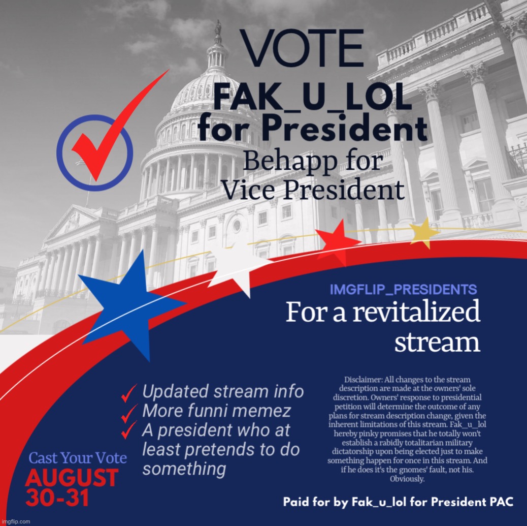 le campaign poster has arrived | made w/ Imgflip meme maker