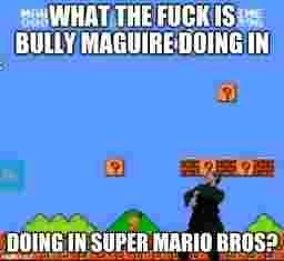 youroururr magire is::  damn sup maro | made w/ Imgflip meme maker
