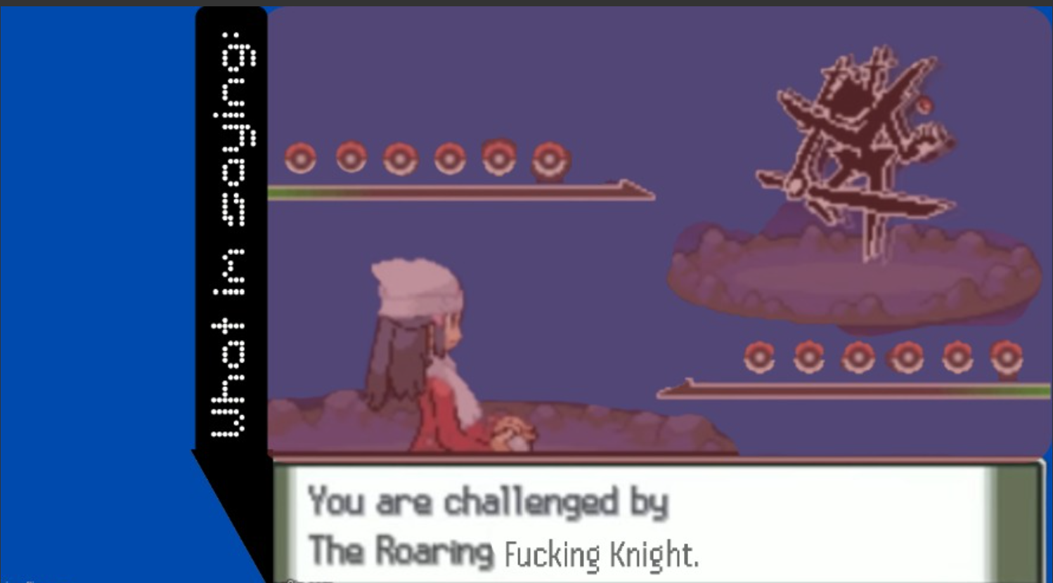 High Quality theroaring_fuckingknights temp Blank Meme Template