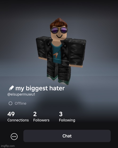 So Roblox added a feature where you can rename your "connections" with names only you can see | made w/ Imgflip meme maker