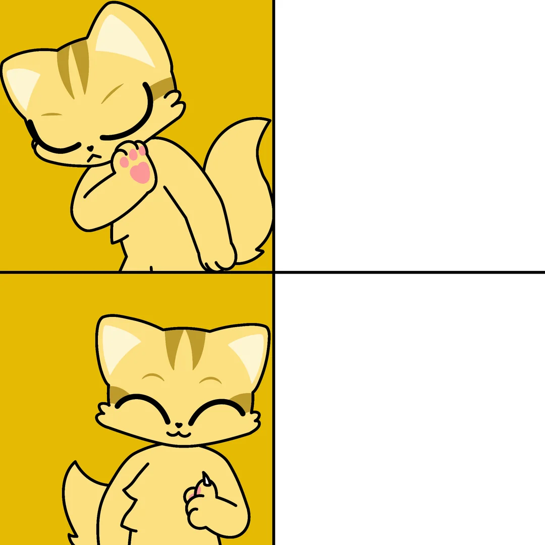 Drake Hotline Bling Maya Version Blank Meme Template