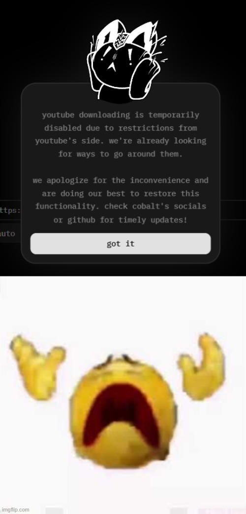 image tagged in yellow emoji man despair | made w/ Imgflip meme maker