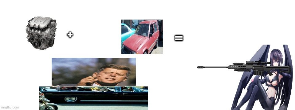 + = | image tagged in blank white template | made w/ Imgflip meme maker