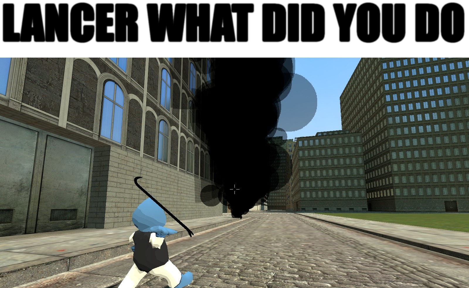LANCER WHAT DID YOU DO | made w/ Imgflip meme maker