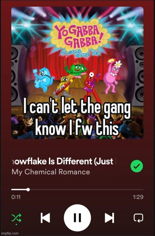 song is peak idc what anyone says | made w/ Imgflip meme maker