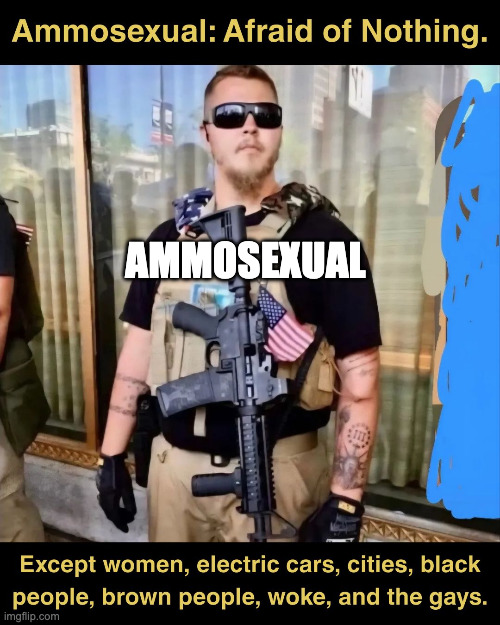 Ammosexual - ugh | AMMOSEXUAL | image tagged in ammosexual | made w/ Imgflip meme maker
