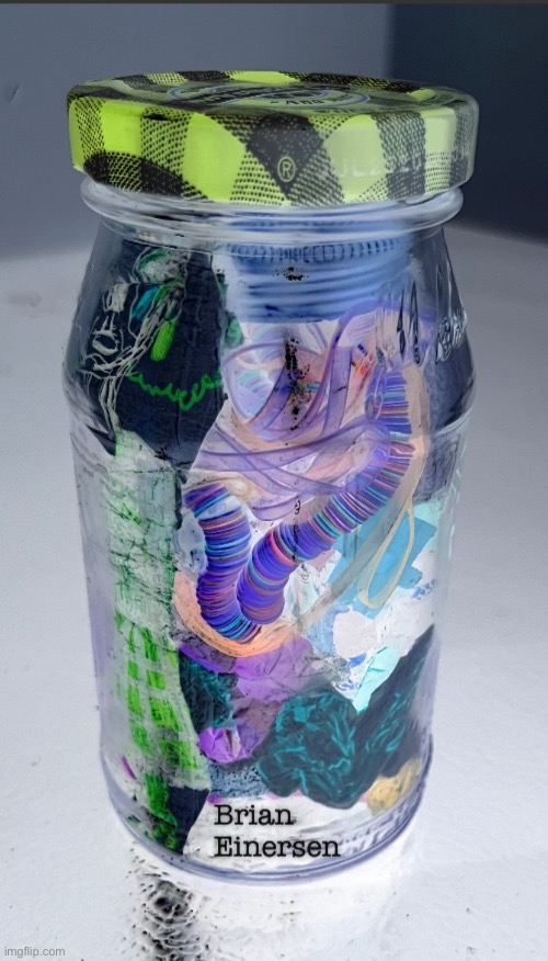 SmucKer’s Snafu | image tagged in mixed media art,mixed media,jelly,smuckers,snafu,brian einersen | made w/ Imgflip meme maker