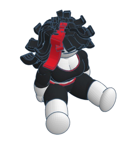 Claire sit Blank Meme Template