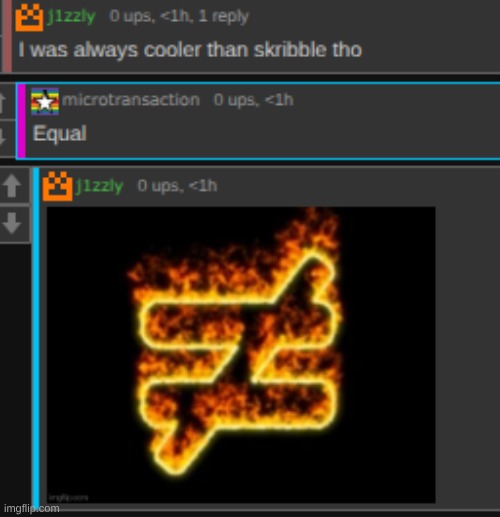 cool ass flaming inequality | made w/ Imgflip meme maker