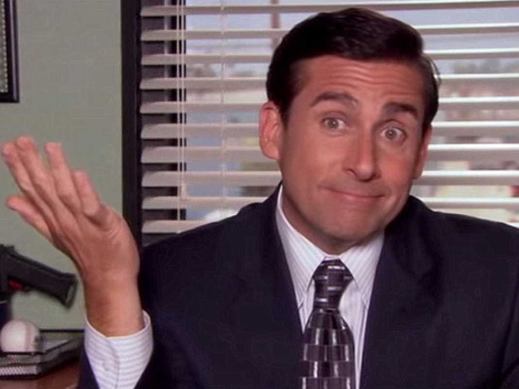 Job Michael Scott Blank Meme Template