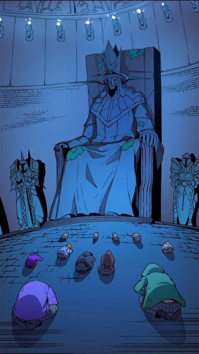 gods on throne Blank Meme Template
