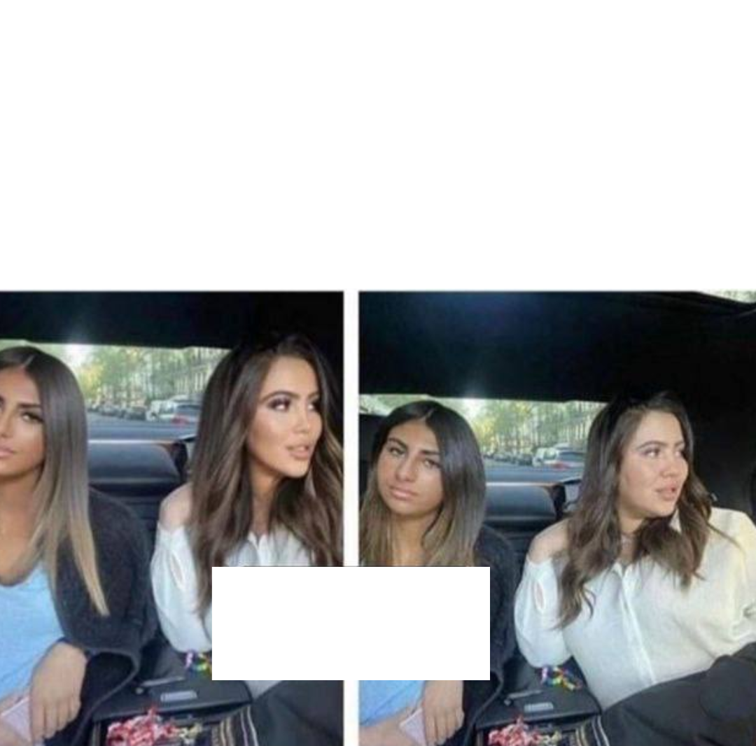 filter girls Blank Meme Template