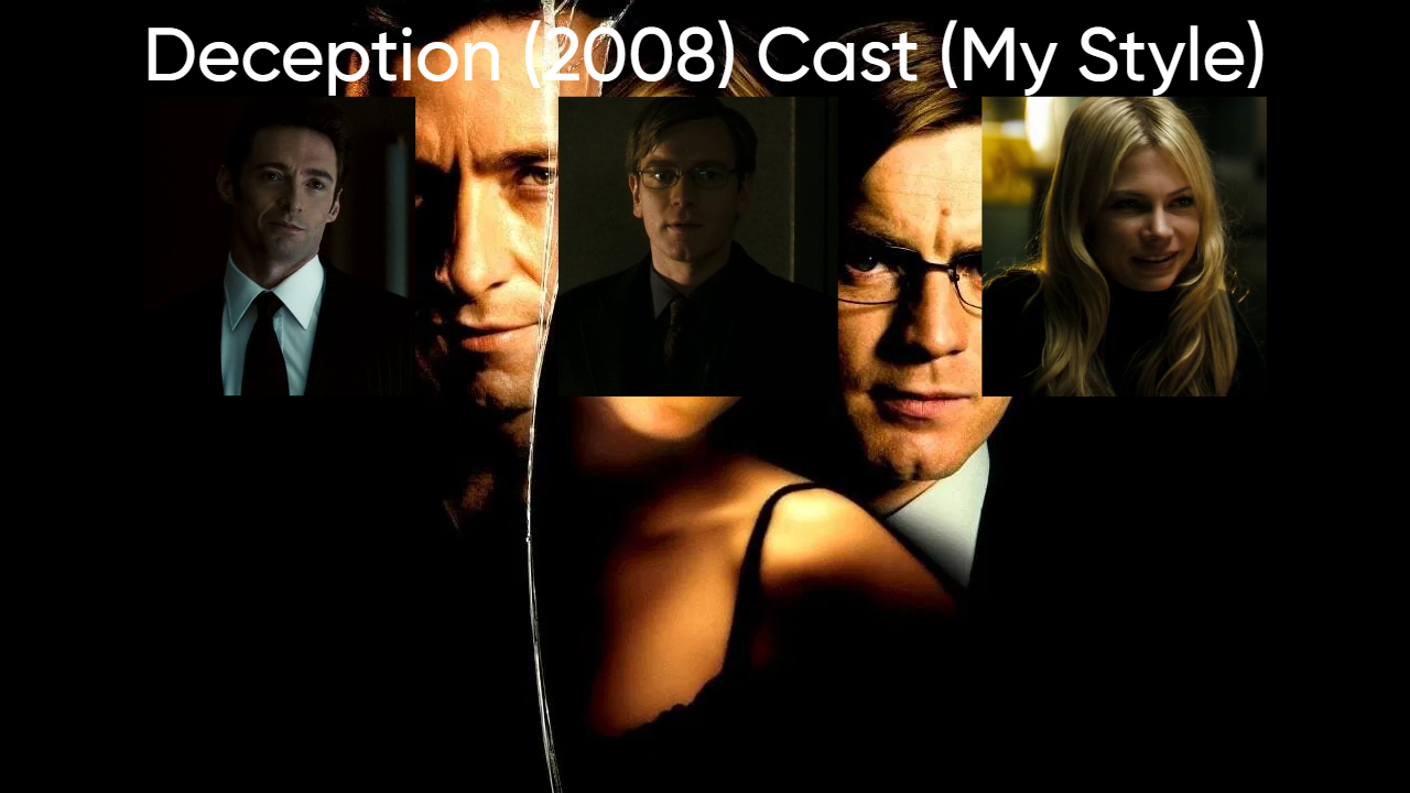 Deception (2008) Cast (My Style) Blank Meme Template