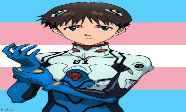 shinji trans icon | image tagged in anime,neon genesis evangelion,shinji ikari,icons,anime boys | made w/ Imgflip meme maker