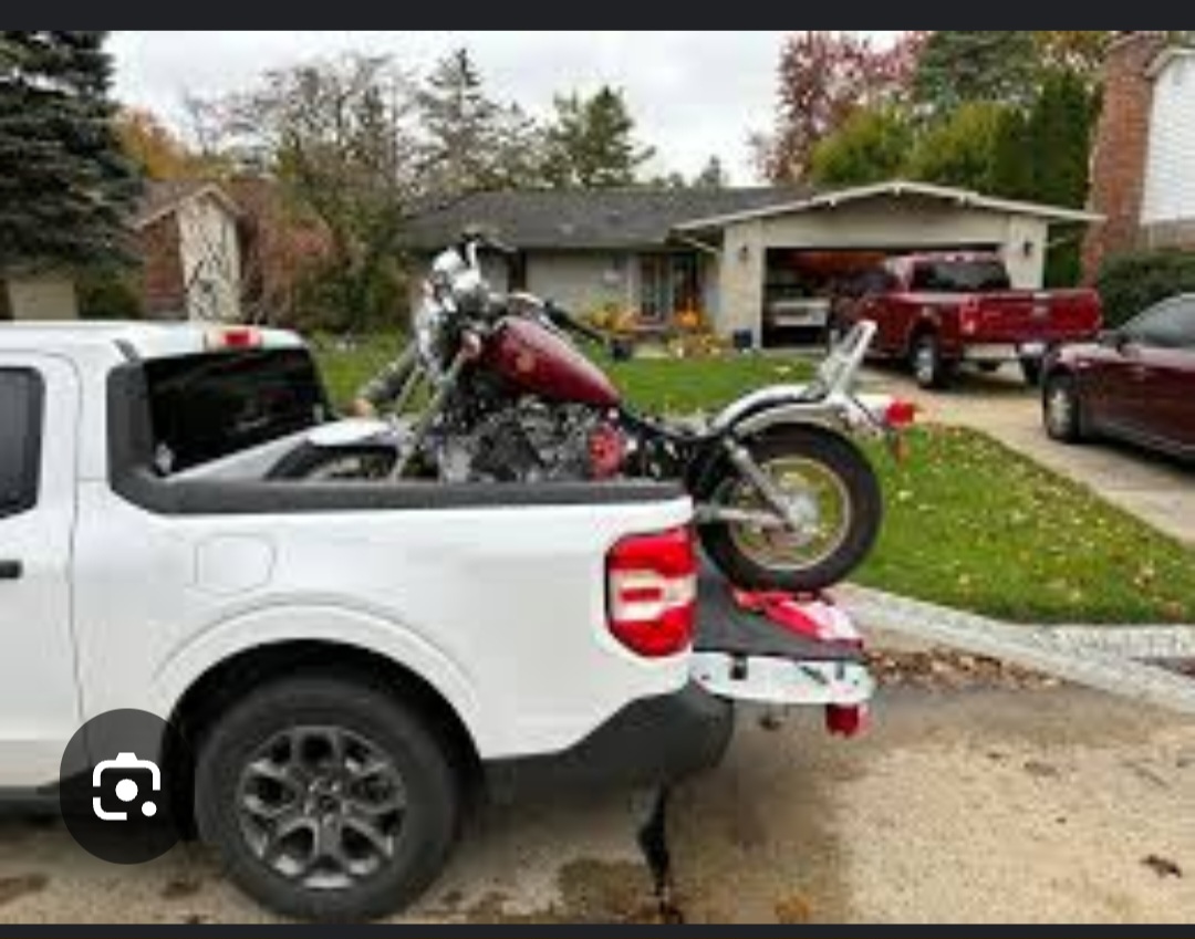 Truck motorcycles Blank Meme Template