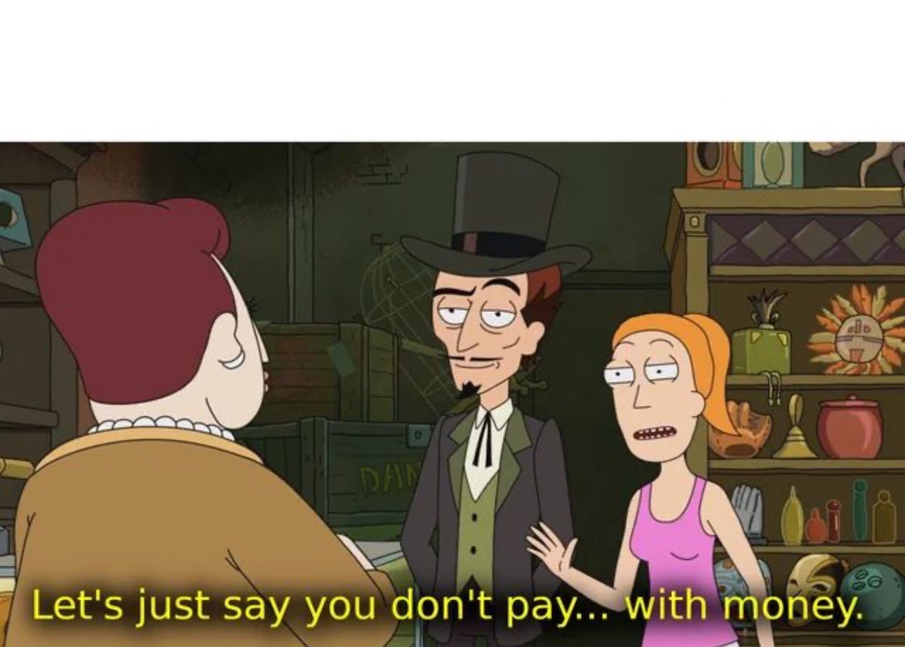 Summer Devil Free Blank Meme Template
