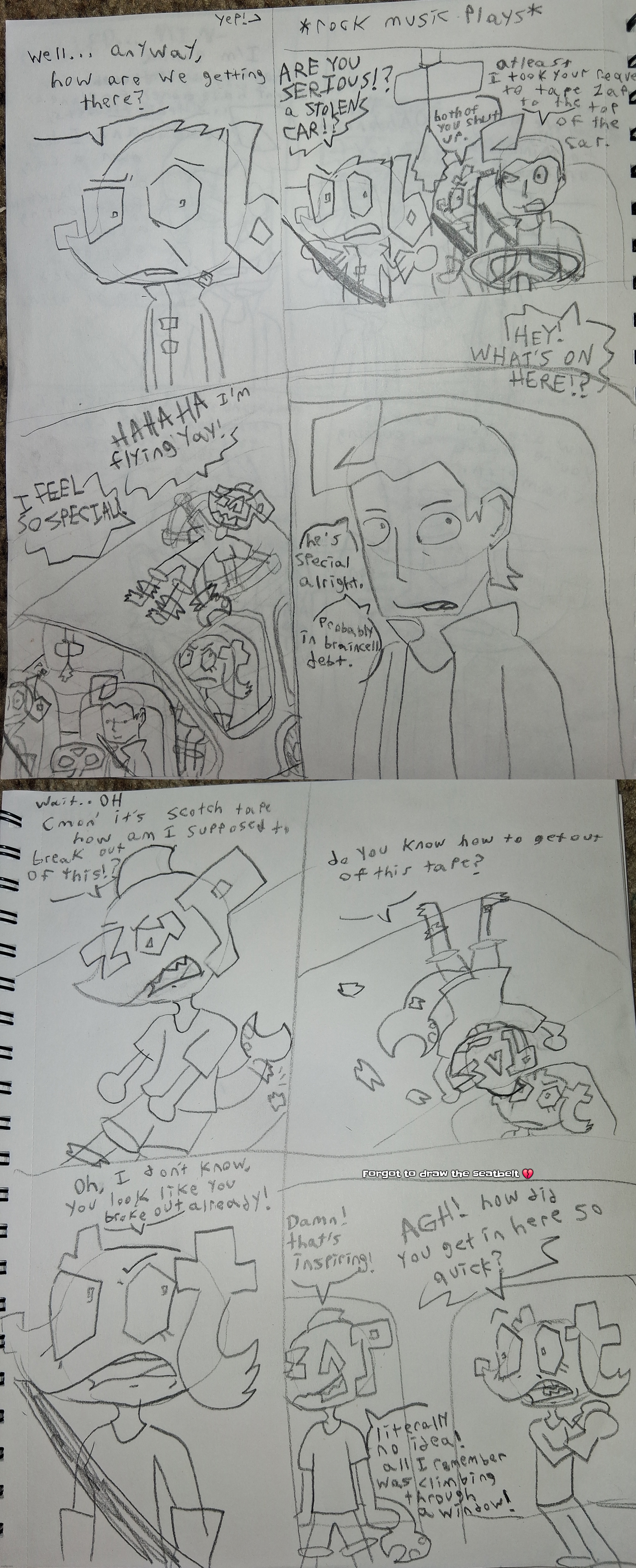 Forgot to draw the seatbelt 💔 | made w/ Imgflip meme maker