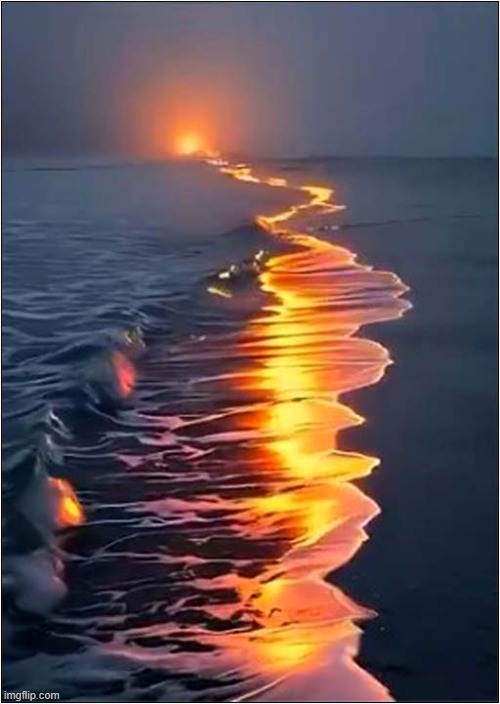Sunset On The Beach | image tagged in beach sunset | made w/ Imgflip meme maker