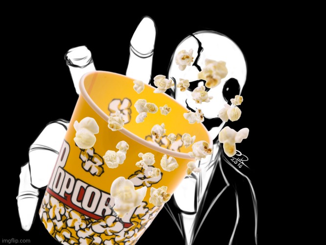 Eminem throwing popcorn image except it's gaster | image tagged in gaster | made w/ Imgflip meme maker