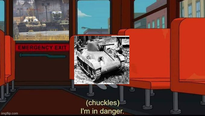 Thank you to Buildy_Productions for letting me "borrow" his image | image tagged in im in danger,gaijined,war thunder | made w/ Imgflip meme maker