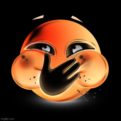 blue emoji laughing | image tagged in blue emoji laughing | made w/ Imgflip meme maker