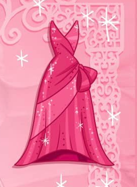 Charlotte La Bouff's Dress Blank Meme Template