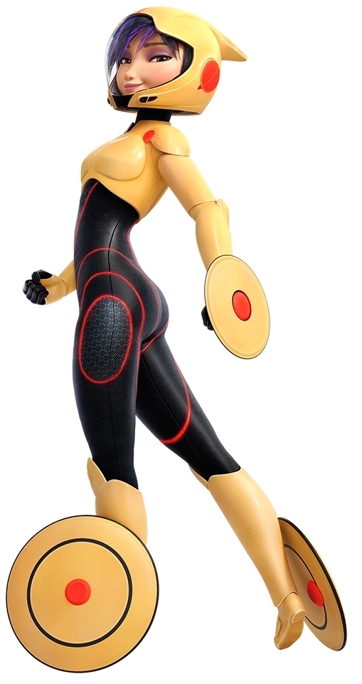 GoGo Tomago in her Superhero Suit Blank Meme Template