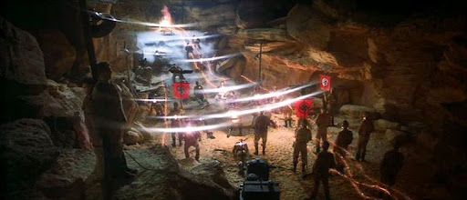 Raiders of the Lost Ark death scene Blank Meme Template