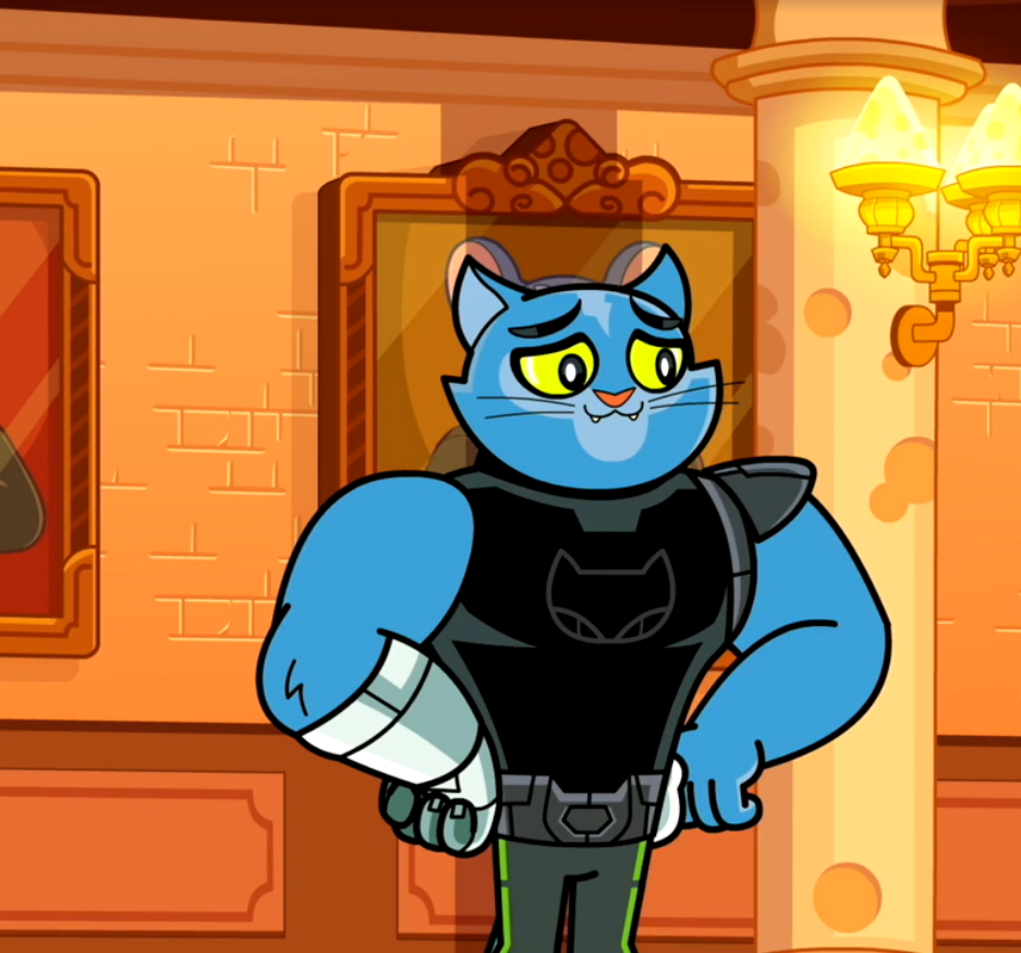 Claw Putting Hands on his Hips Blank Meme Template
